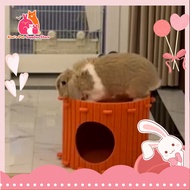 Rabbit Carrot Nest Semi-closed Escape House Small Pets Nest Supplies Rabbit Hideout Rabbit House