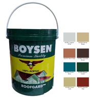 Boysen Roofguard Acrylic paint Available in different colors 4Liters