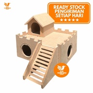 HAMSTER HOUSE HAMSTER CASTLE HAMSTER TUNNEL ANTI-NAIL