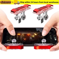 CHICORO PUBG Game Controller, Gamepad Mobile Phone Sensitive Mobile Game Trigger, L1 R1 Trigger E9  