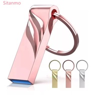 Pendrive Metal Waterproof 128GB 2TB 1TB Computer Storage 8GB 16GB 32GB 64GB 1GB Easy to Carry USB Fl