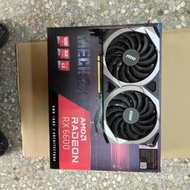 售 微星MSI Radeon RX6600 MECH 2X 8G @堡內良品@ 21.10 特優價