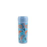 駱駝牌 350ml 玻璃膽真空保溫杯膠殼膠蓋 - 花卉系列 (炮仗花 FC)