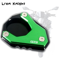 For KAWASAKI ZH2 Z H2 ZH 2 2019 2020 2021 Motorcycle CNC Kickstand Foot Side Stand Extension Pad Sup