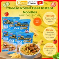 [IRUJA VIETNAM] ACECOOK CHEESE ROLLED BEEF DORAEMON NOODLES 62G (COMBO X5)
