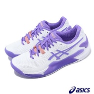 Asics 網球鞋 GEL-Resolution 9 D 女鞋 白 紫 寬楦 穩定 澳網配色 1042A226101