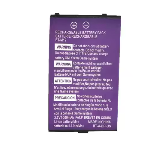 3.7v 1000mAh Replacement Battery for Nintendo Gameboy Advance GBA SP