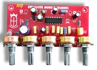 Tone Equalizer Mono 5 Channel Tone Control Mono Equalizer