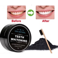 ORIGINAL CHARCOAL POWDER TEETHWHITENING Pemutih gigi arang semulajadi Membersihkan karang tartar kar