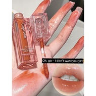 lipmatte liptint lip gloss Gege bear Moisturizing Ice Transparent Lip Gloss Water Gloss Mirror Glass