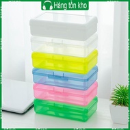 WIN Clear Plastic Pencil Box Crayon Pen Storage Box Marker Pen for Case Stackable