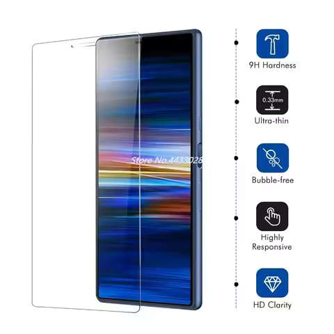 9H 2.5D Tempered Glass For SONY Xperia 1 10 Plus X1 X10 X10plus X10+ Screen Protector For SONY L1 L2
