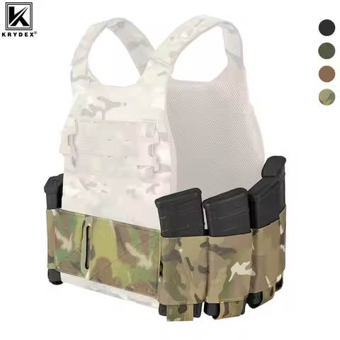 KRYDEX Elastic Cummerbund 4 x AR Magazine Pouches Stretch Cummerbund For LBT LBX FCPC Slickster Tact