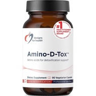 Designs for Health Amino-D-Tox - Amino Acid + Liver Cleanse Support - Supplement Blend with Glycine,