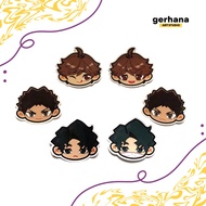 Haikyuu Aoba Johsai Itachiyama Chibi Sticker | Oikawa Iwaizumi Sakusa