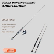 Joran Pancing Udang Murah Super Lentur Custom 1 Set 100 120 135 150 Cm