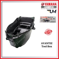 100% ORIGINAL YAMAHA EGO AVANTIZ BOX MATT BLACK [ 2SX-F473R-00 ] AVANTIS SEAT TONG PLASTIC TOOL LUGG