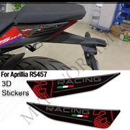 Fit For Aprilia RS 457 RS457 2024 2025 Motorcycle Side Fuel Tank Pad Protector Stickers Knee Grip Tr