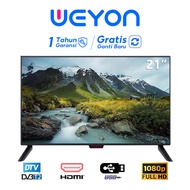 tv led murah Weyon TV 21 inch HD Ready LED Televisi (TCLG-W21A)