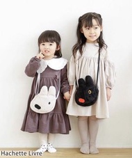 日本 2022 新款 Gaspard et Lisa 卡斯柏和麗莎 毛絨 兒童 斜孭袋 收納袋 單肩包（需訂購，兩個款式可供選擇）