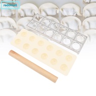 REDOMALL Ravioli Cutter, Aluminum Alloy Plastic Ravioli Press Maker, Dumpling Making Tool Multi-func