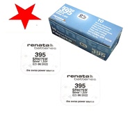 Combo 2 vỉ pin đồng hồ Renata SR927SW 1.55v .Pin 395 ( 1 vỉ 1 viên )