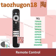 TCL TV Remote Control [29] Smart Android LED 75P636 75C835 55C835 50P636 43P636 65P636 65C835 58P636