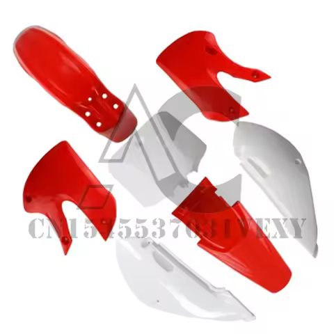 Motorcycle Plastic Fender Fairing Kit Full Body Cover Kits Fenders Mudguard For Kawasaki KLX110 KX65