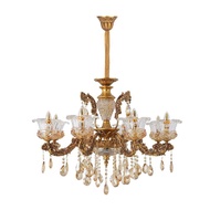 MAX LIGHT ไฟช่อ 3207-8 *ทอง E14x8 40W