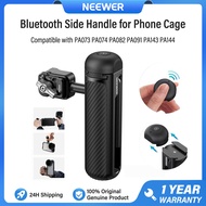 NEEWER ที่จับด้านข้างกดชัตเตอร์บลูทูธ สำหรับโค้ชมือถือ Neewer – เข้ากันได้กับรุ่น PA039 PA073 PA074 
