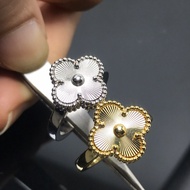 four leaf clover's classic laser four-leaf clover ring