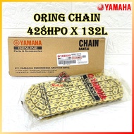 YAMAHA CHAIN 428H ORING GOLD 428 O RING CHAIN RANTAI ORING 428 RANTAI YAMAHA O RING RANTAI