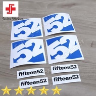 Cool fifteen52 Ken Block car rim stickers