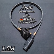 英式IEC影音專用電源線
🎛️HiFi System Power Cable 
⛔阻隔EMI/RFI,減少聲畫雜訊 
📊改善畫面清晰度減少顆粒感
📊優化聲音清晰度動態更沉浸
適合:OLED QLED 
