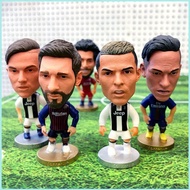 XS1 Messi CR7 Neymar Salah Pogba Marcelo Dybala Hazard Action Figure Model Dolls Toys For Kids Gifts