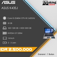 Laptop Asus K43SJ -  Core i5 - SSD 128 gb