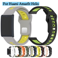 Strap Suitable For Huami Amazfit Helio Silicone Watchband With Hidden Buckle Wristband For Huami Ama