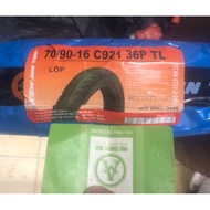 Genuine tubeless 70/90-16 Chengshin tire