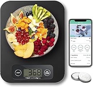 URAMAZ Food Scale with Nutritional Calculator, Digital Food Scales for Kitchen Scale Grams and Ounce