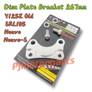 Y125Z 125Z Old/Lagenda SRL 105 110 Old/Nouvo/Nouvo S (267mm) Bracket Disc Plate Piring Disc Kaki Bre