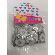 Harces Picture of the Holy Spirit 2cm B35 Contents of 12 - Harces Rosary - Rosary Pendant - Rosary M