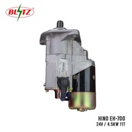 HINO EH-700 STARTER ASSEMBLY 24V 4.5KW (11 TEETH) BLITZ