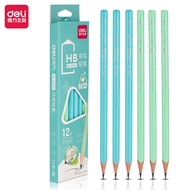 colour pencil pensel warna pensil warna Deli 58141 Kindergarten Writing Cute Colorful Rod Triangle P