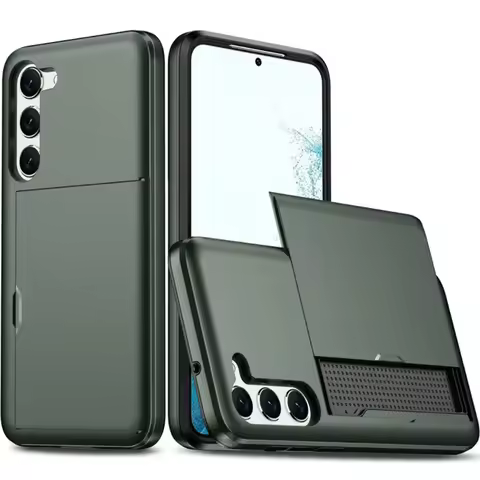 For Samsung Galaxy S25 S24 Ultra S22 Plus S23 S21 S20 FE Note 20 A07 A17 A55 Wallet Cover Card Holde