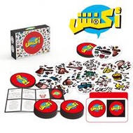 Akfosh 3 Card Party Board Game, 16*11*4cm, Arabic Card Game
