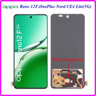 อะไหล่มืถือ Oppo Reno 12FCPH2637CPH2687F27 5G/สายแพร/ลำโพงหูฟัง/ฝาหลัง/แบตเตอรี่ BLPA79/หน้าจอ LCD