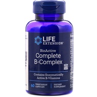 LIFE EXTENSION,BIO ACTIVE , B-COMPLEX 60 capsules