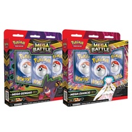 TCG Pokemon Mega Gengar/Diance EX Mega Battle Deck Bundle