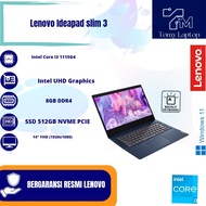 laptop Lenovo Ideapad slim 3 INTEL CORE I3 1115G4 RAM8GB SSD512GB 14