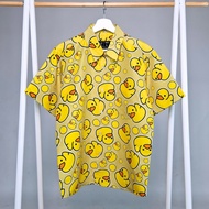 KEMEJA Short Sleeve Shirt with Ducky duck Pattern